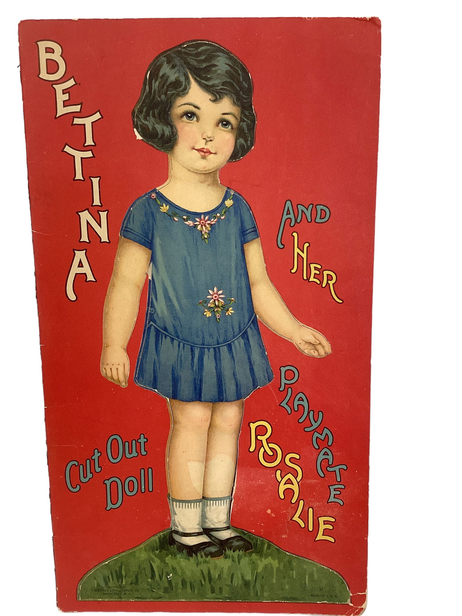 ìRosalie & Her Playmate Bettinaî Cut Out Doll, 1920ís? (1 of 3)