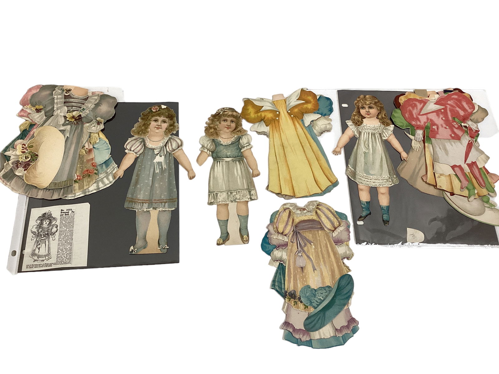 Raphael Tuck & Sons Lithographed Paper Dolls, Artistic Series l, ll & lll (1 of 5)