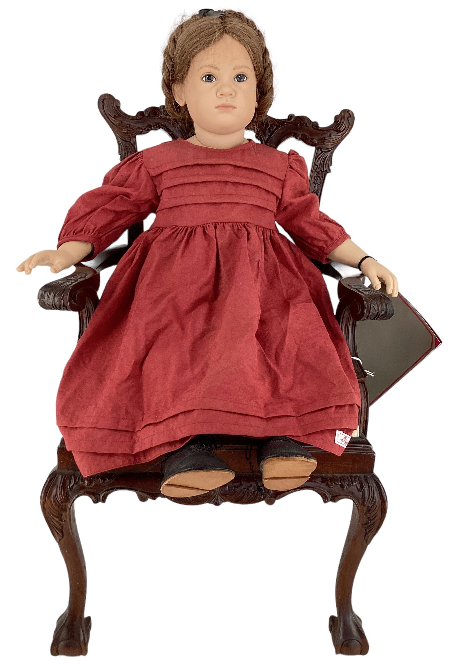 Vinyl artist doll "Lotta" by Sabine Esche. (1 of 2)