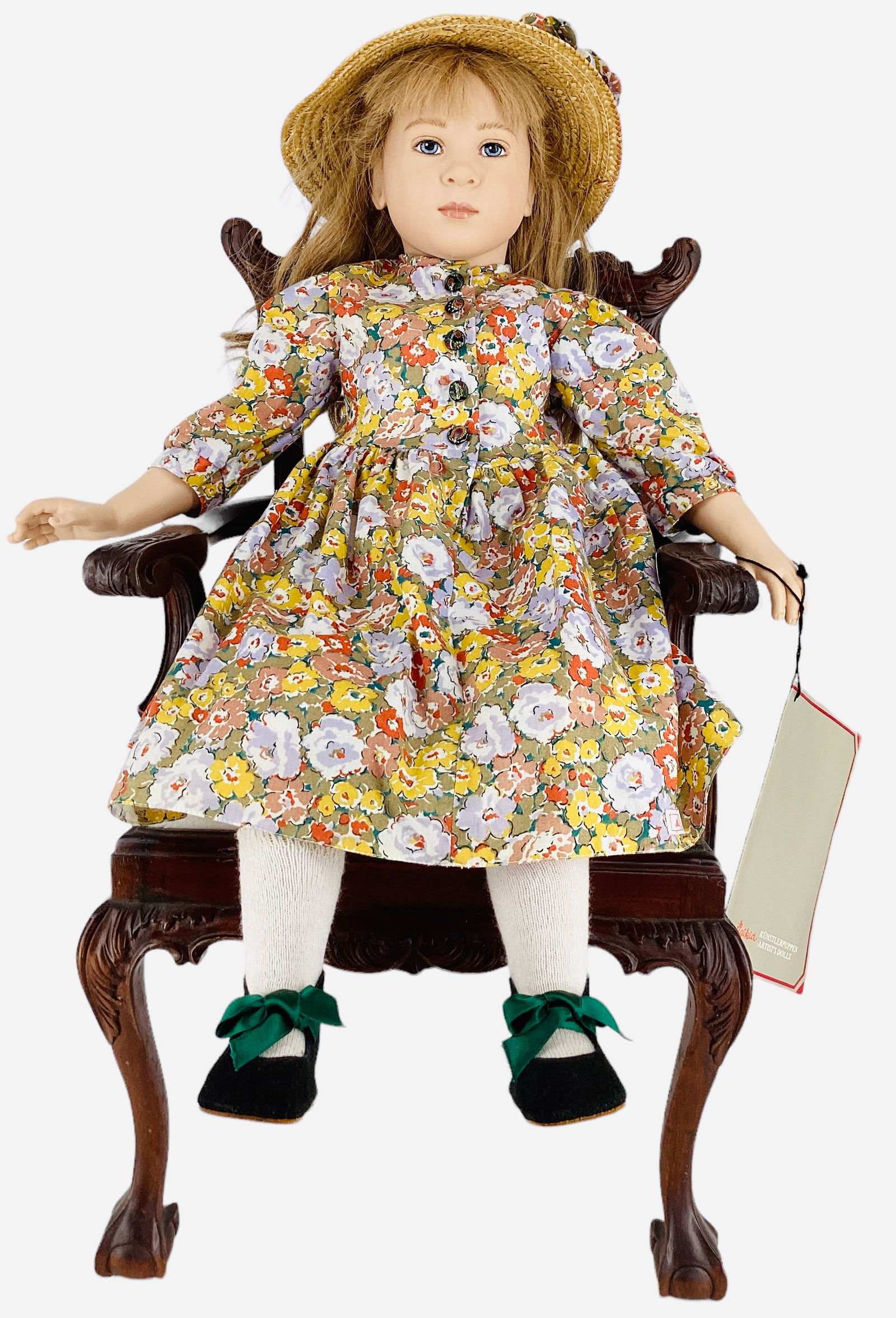 Vinyl artist doll "Margali" by Sabine Esche. (1 of 2)