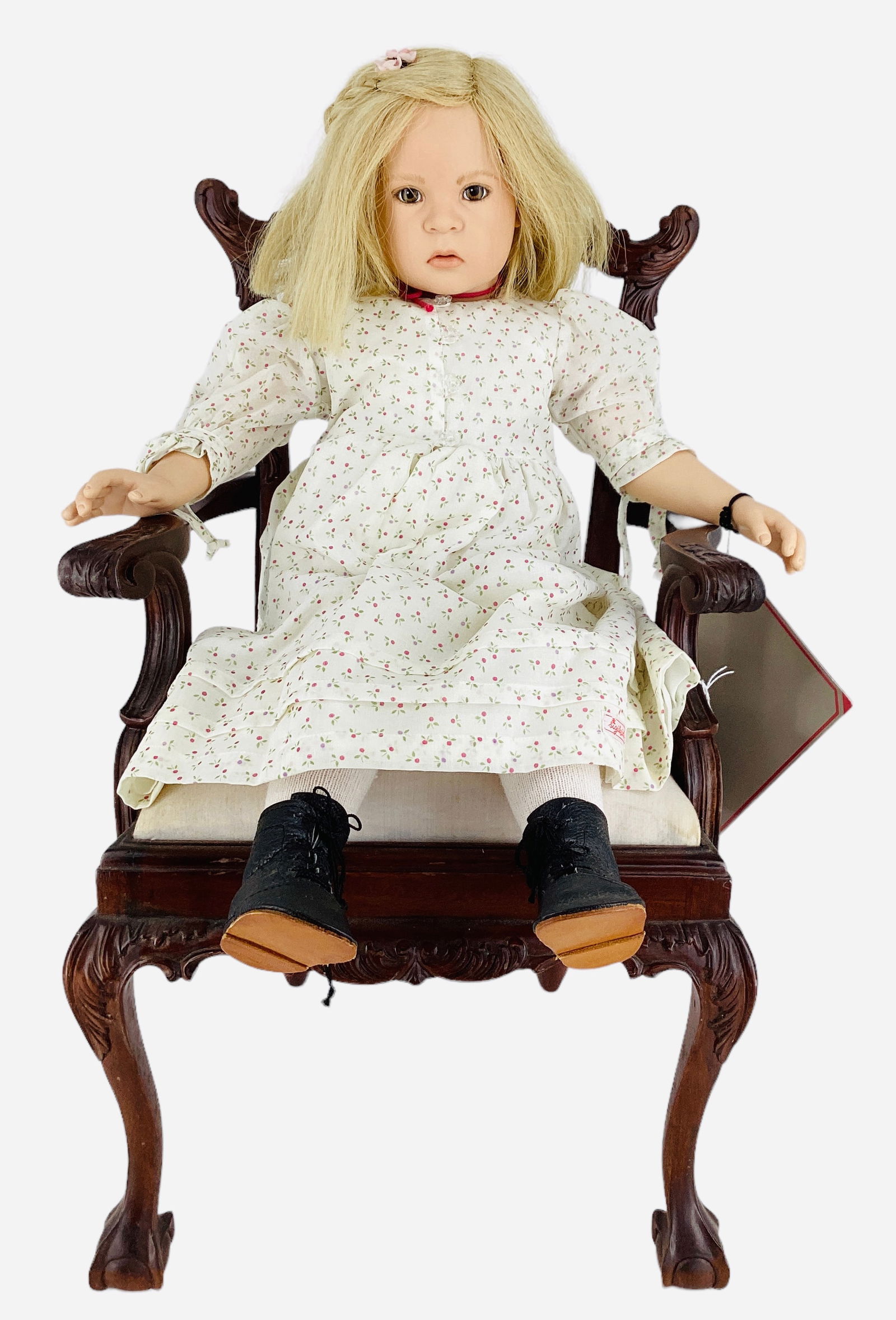 Vinyl artist doll by Sabine Esche. (1 of 2)