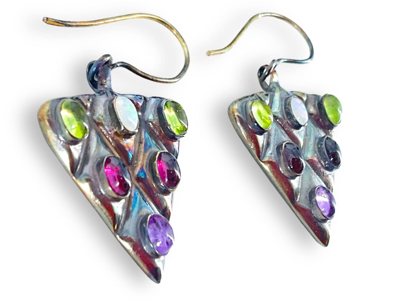 Pair of Sterling Silver Dangle Earrings (1 of 6)