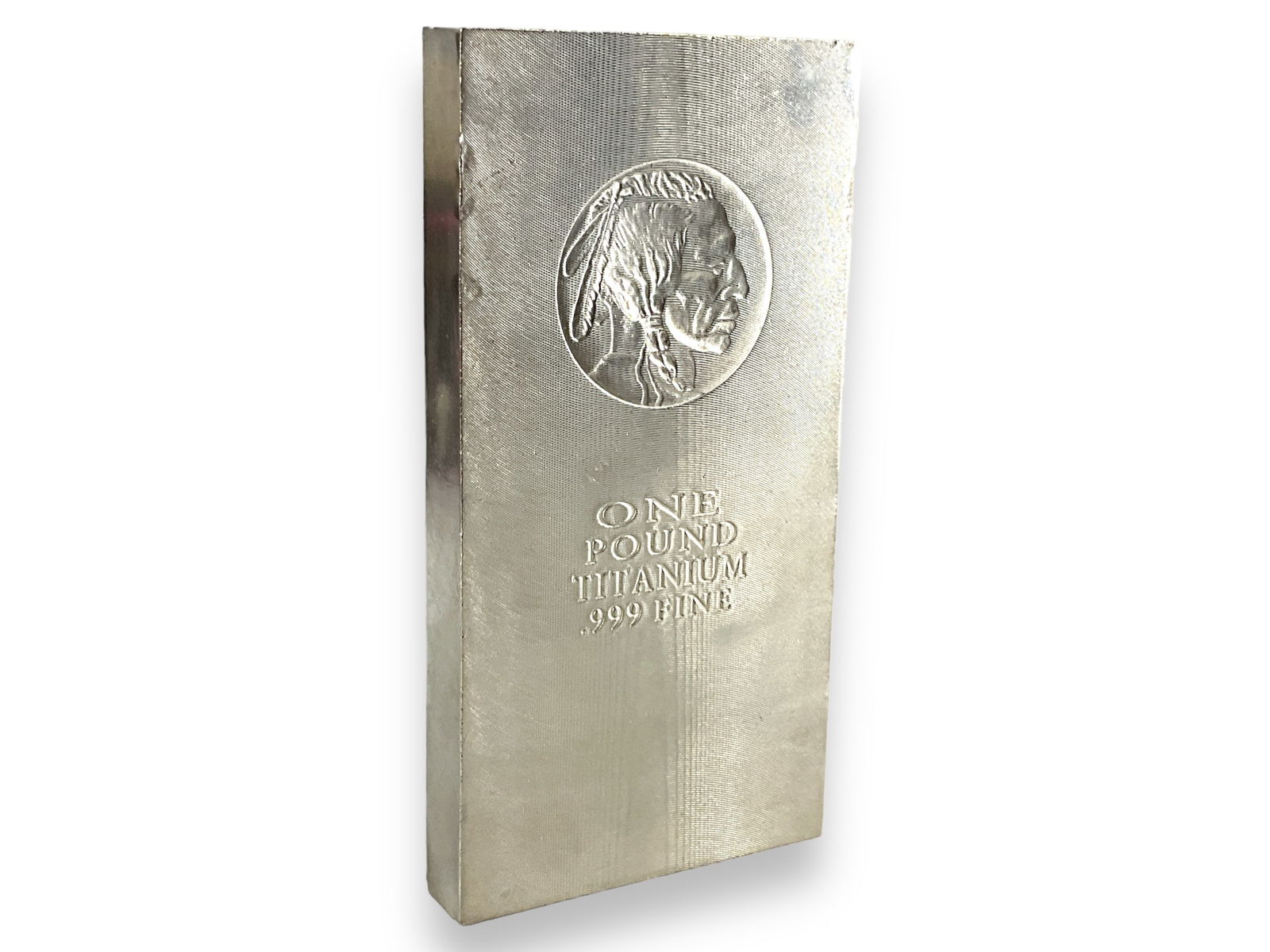 One Pound Titanium Bullion Bar (1 of 4)