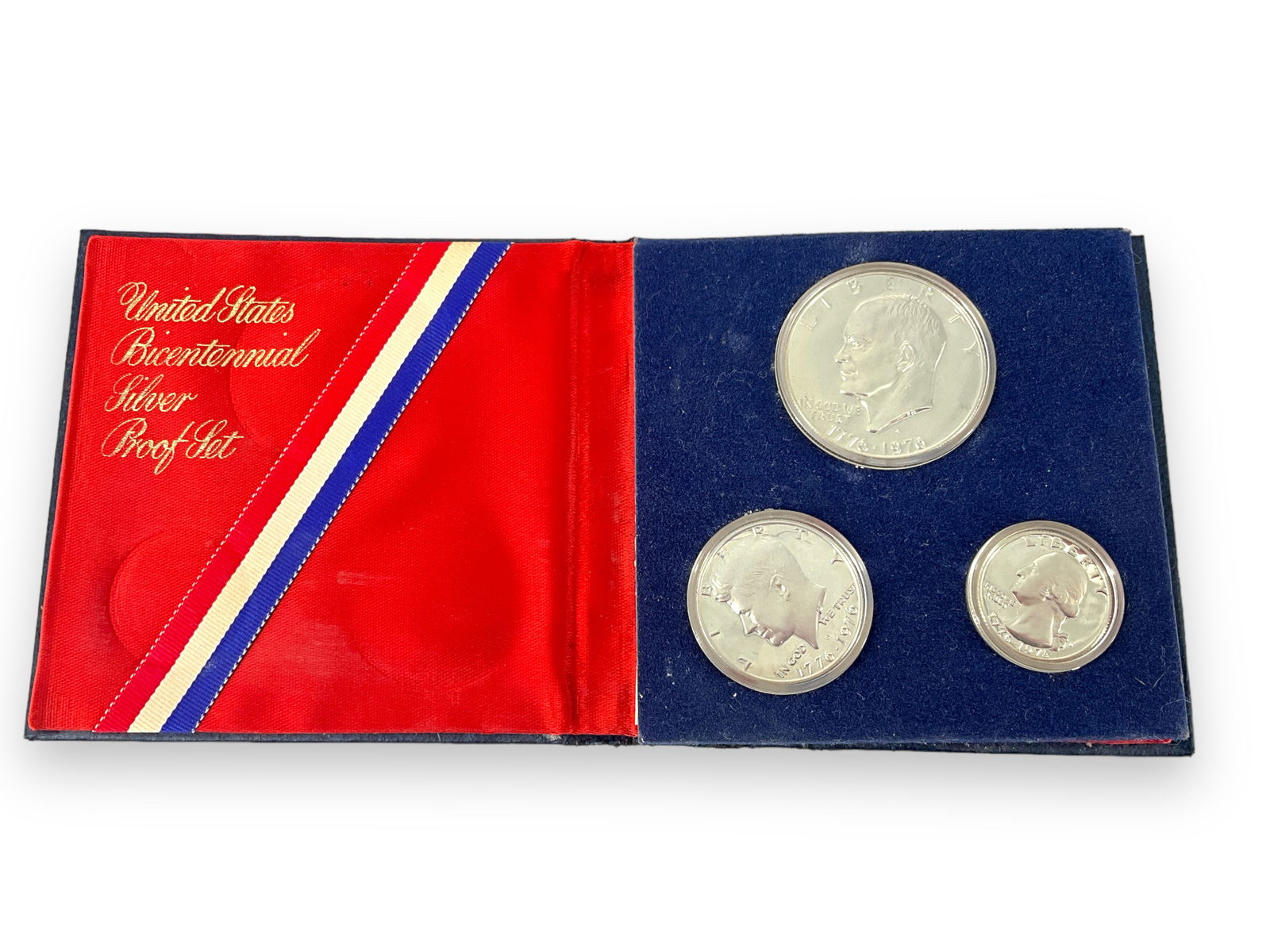 1976 Three Coin Bicentennial Silver Proof Set (1 of 4)