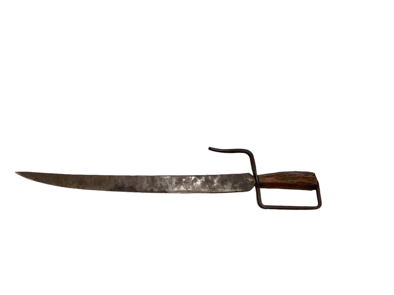 Original Confederate Bowie Knife with Large Quillion Guard: Original Confederate Bowie Knife with Large Quillion Guard Overall length 22.5î; blade length 17î