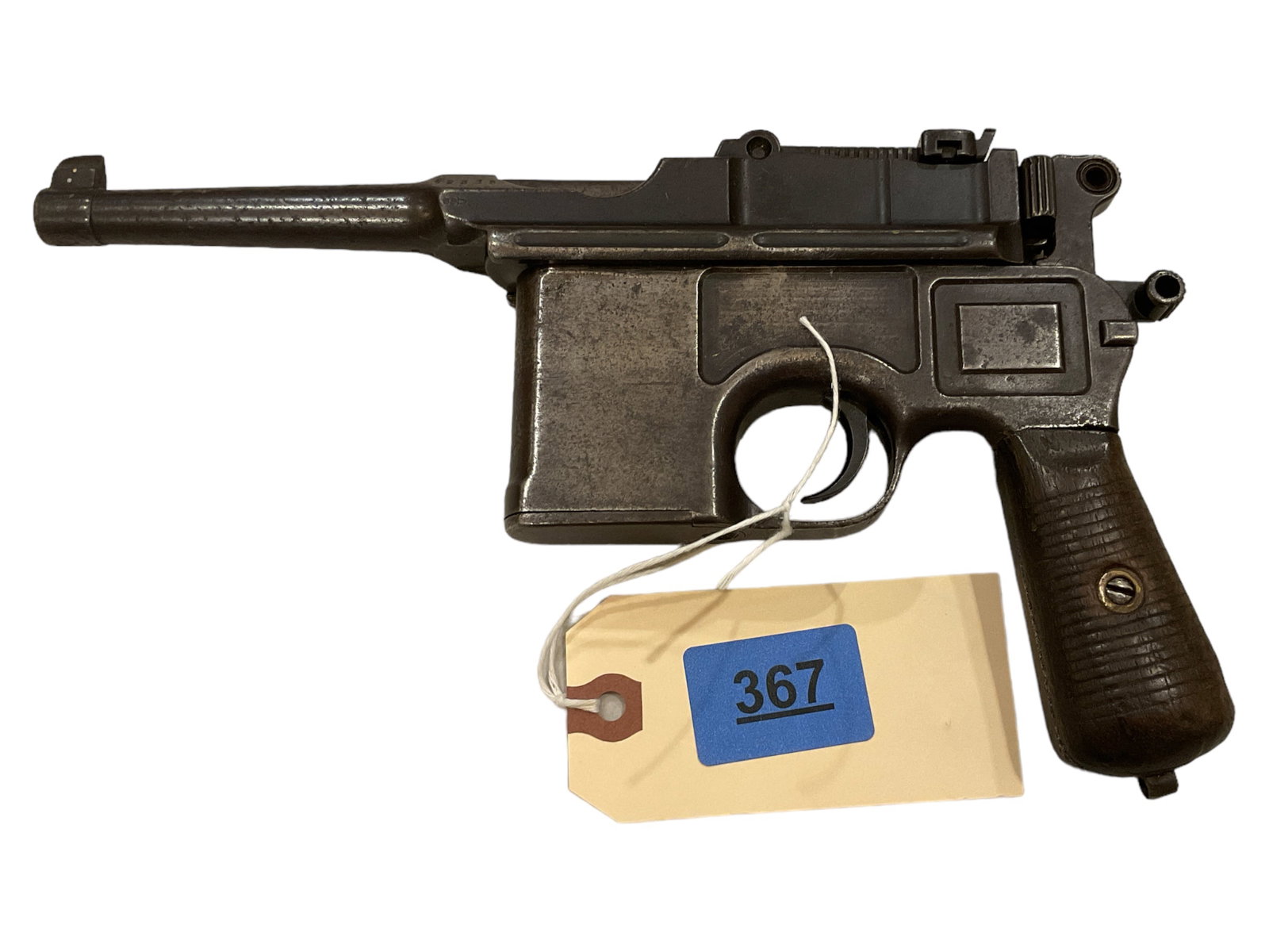 Waffenfabrik Model Mauser 7.65 Caliber Pistol SN: 42315: Waffenfabrik Model Mauser 7.65 Caliber Pistol SN: 42315 broom handle. Be aware of additional charges as shipping restrictions require all handguns to ship via Overnight UPS, Adult Signature required, 