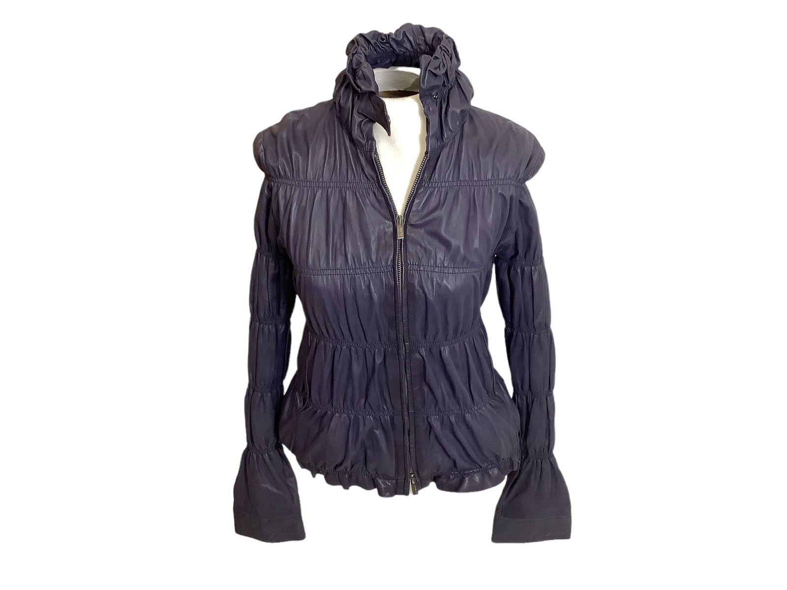 Armani Collezoni Leather Jacket (1 of 6)