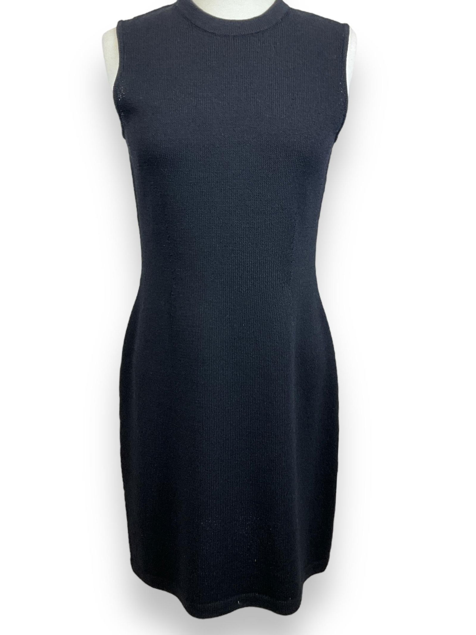 ìSt. Johnî Solid Black Knit Dress (1 of 8)