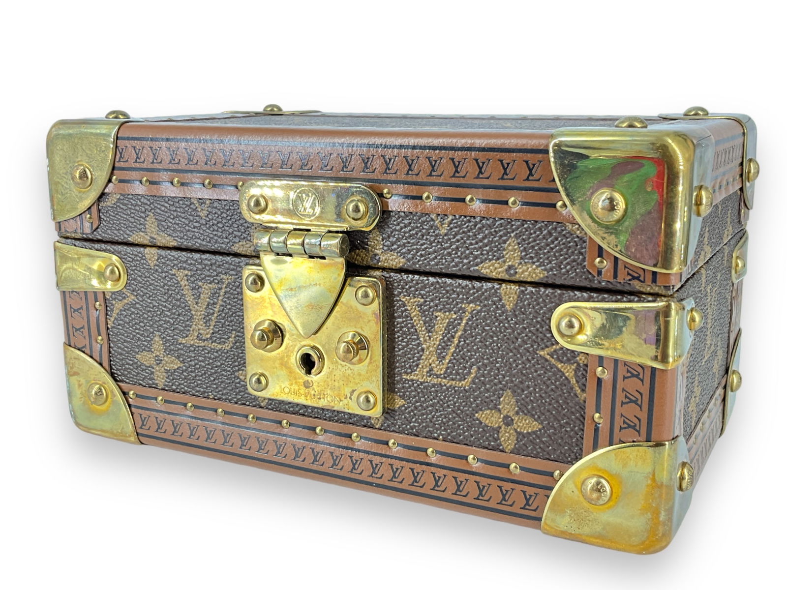Exciting ìLouis Vuittonî Coffret Tresor 20 Monogram Jewel Trunk (1 of 11)