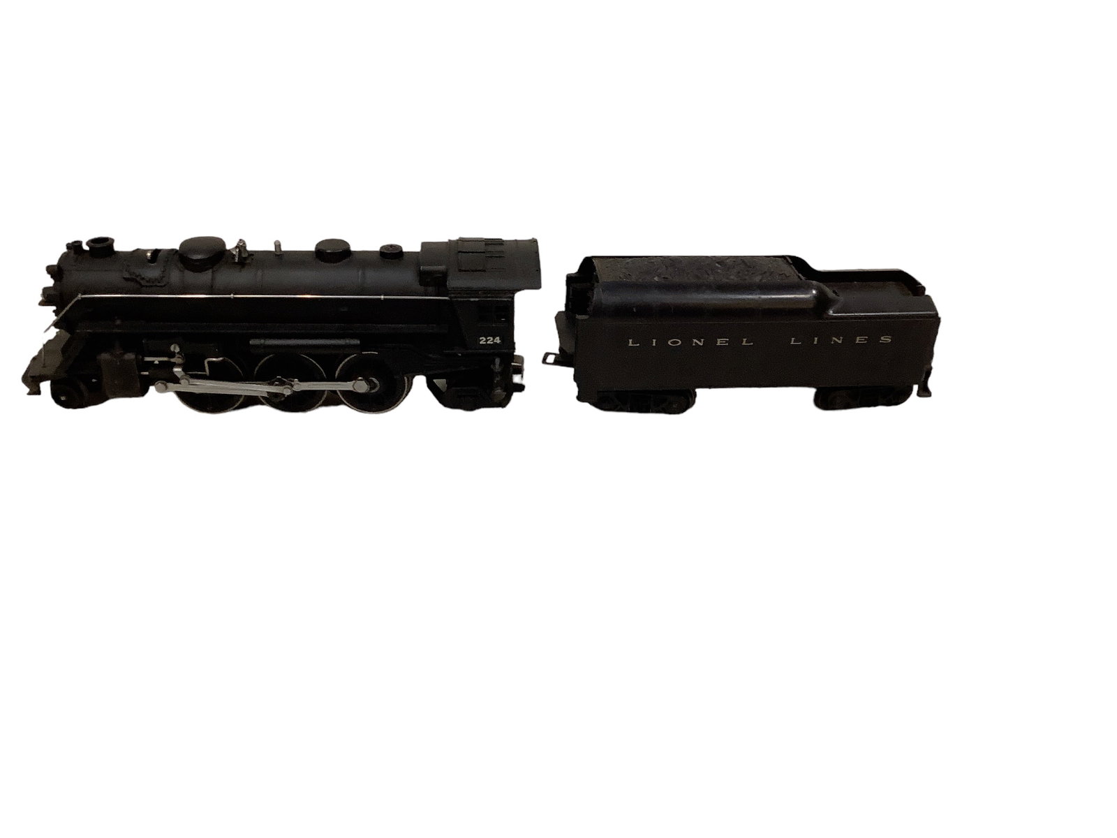 Lionel Postwar #224 Engine and #6026 Tender (1 of 1)