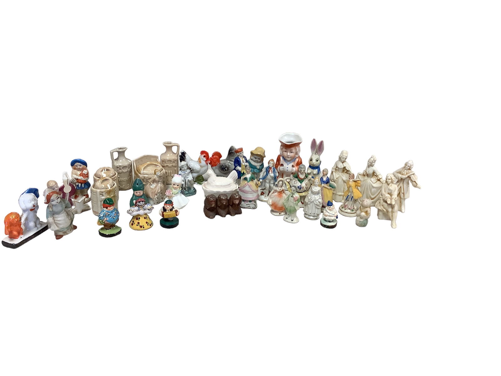 Ceramic and Porcelain Miniature Figurines (1 of 1)
