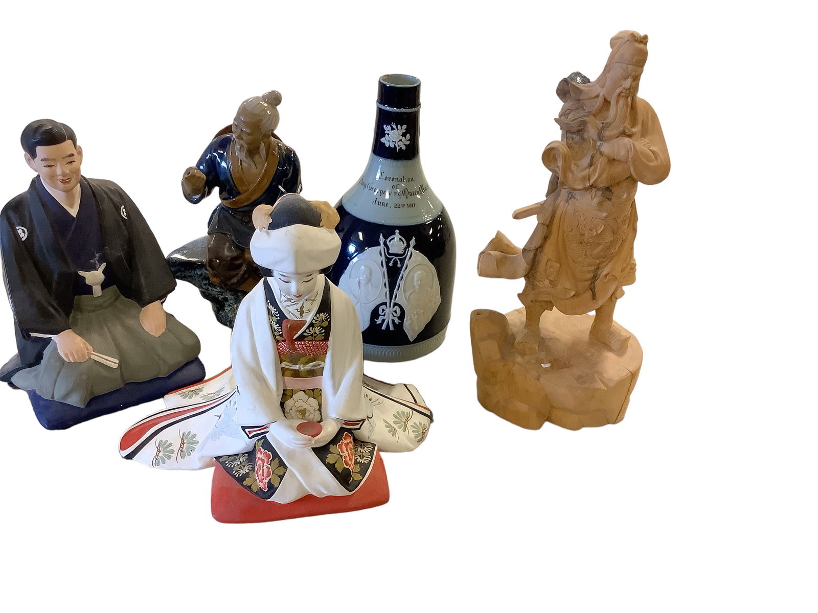 Assorted Japanese Figures and Ceramics (1 of 6)