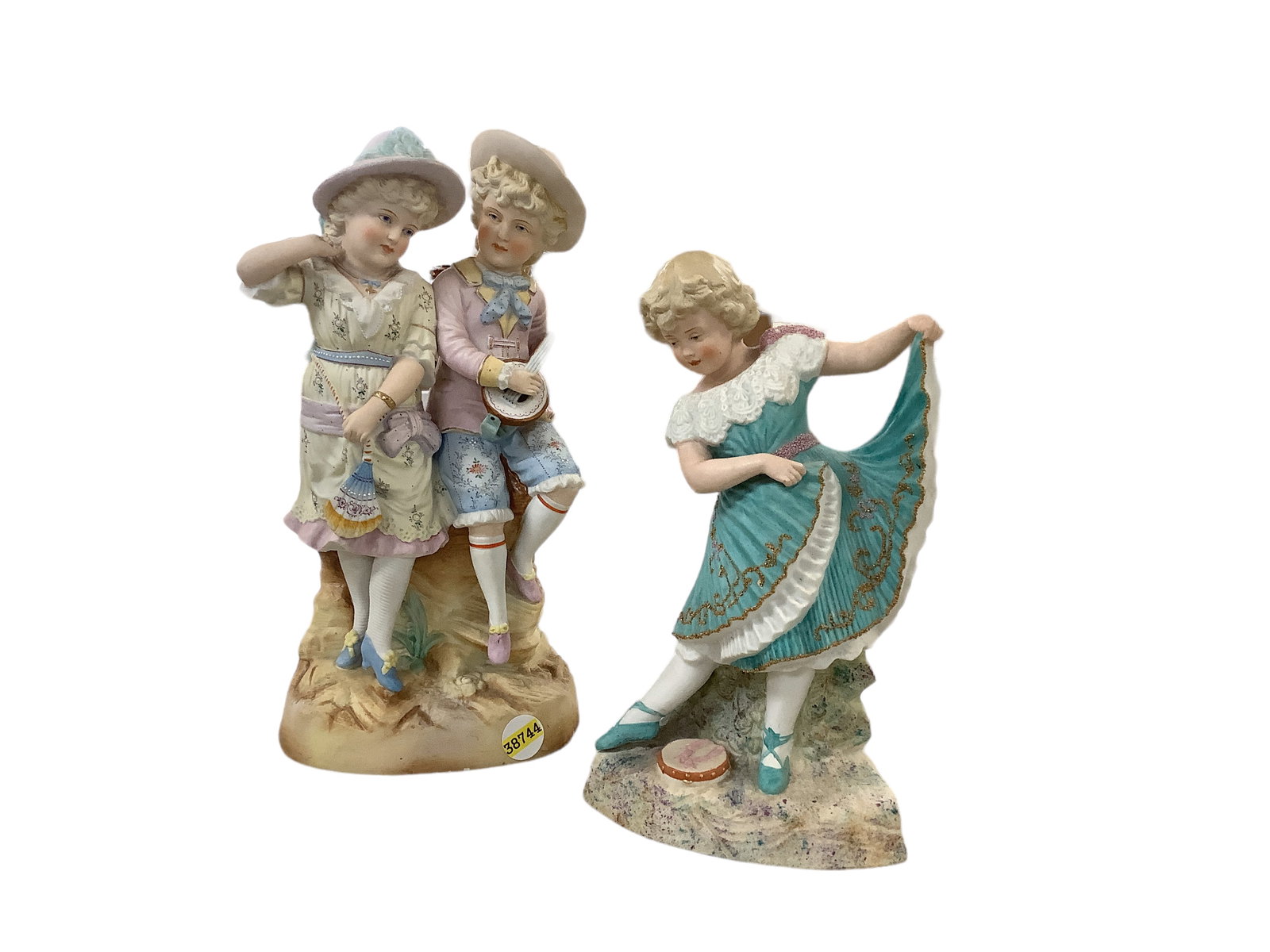 Antique German Bisque Figurines (1 of 2)