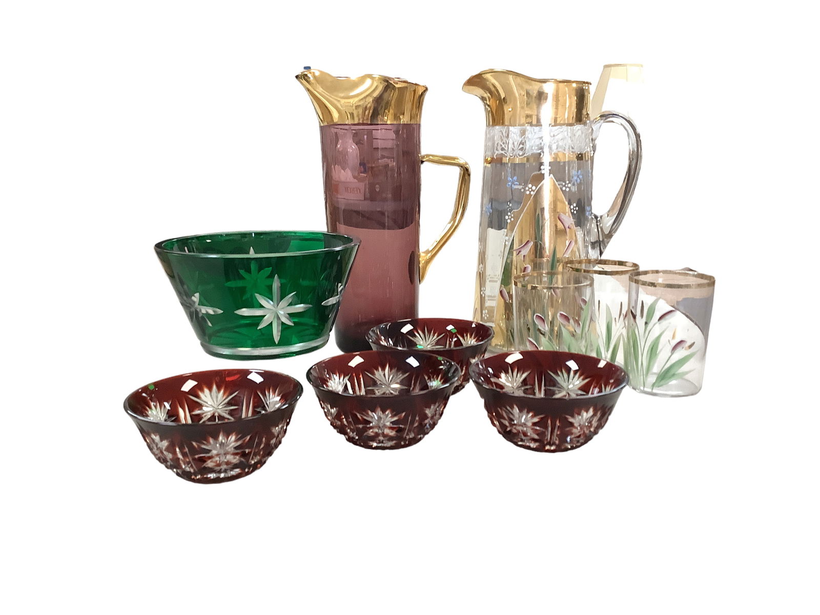 Collection of Glassware 10 Pieces (1 of 1)