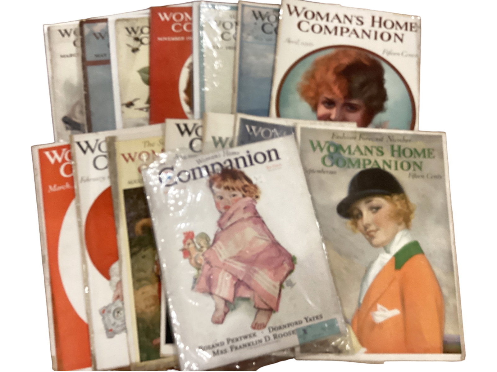 Womenís Home Companion Magazines: Womenís Home Companion Magazines 15 magazines. 1912-1934.