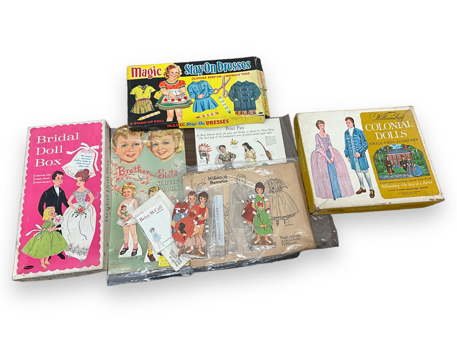 Vintage Cut & Partial Cut Paper Dolls (1 of 7)