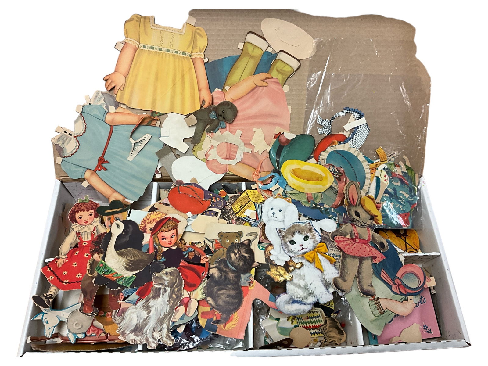 Vintage Cut Paper Dolls, Clothes, Accessories and More (1 of 2)