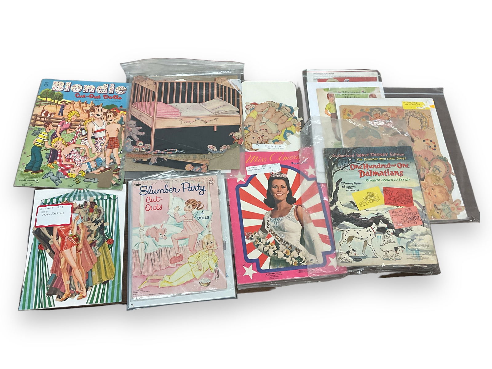 Vintage Cut Paper Dolls (1 of 1)