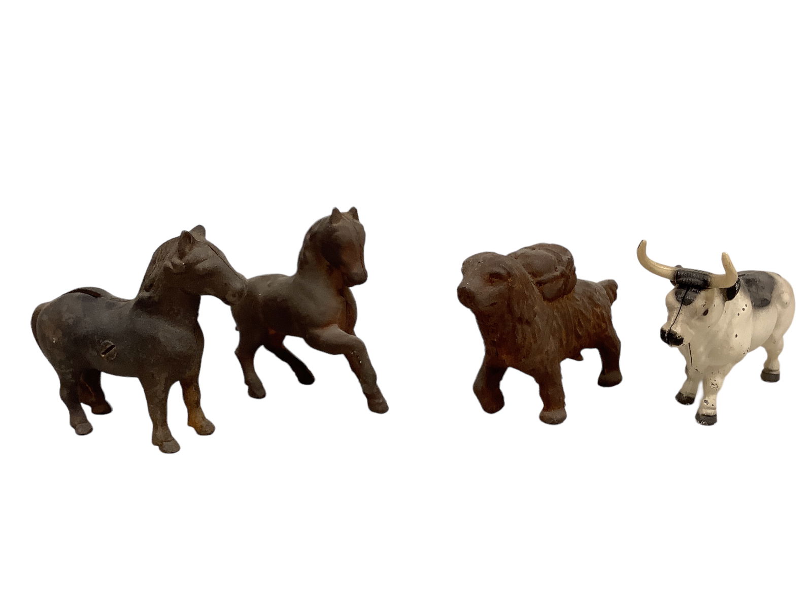 Four Cast Iron Still Banks (1 of 1)