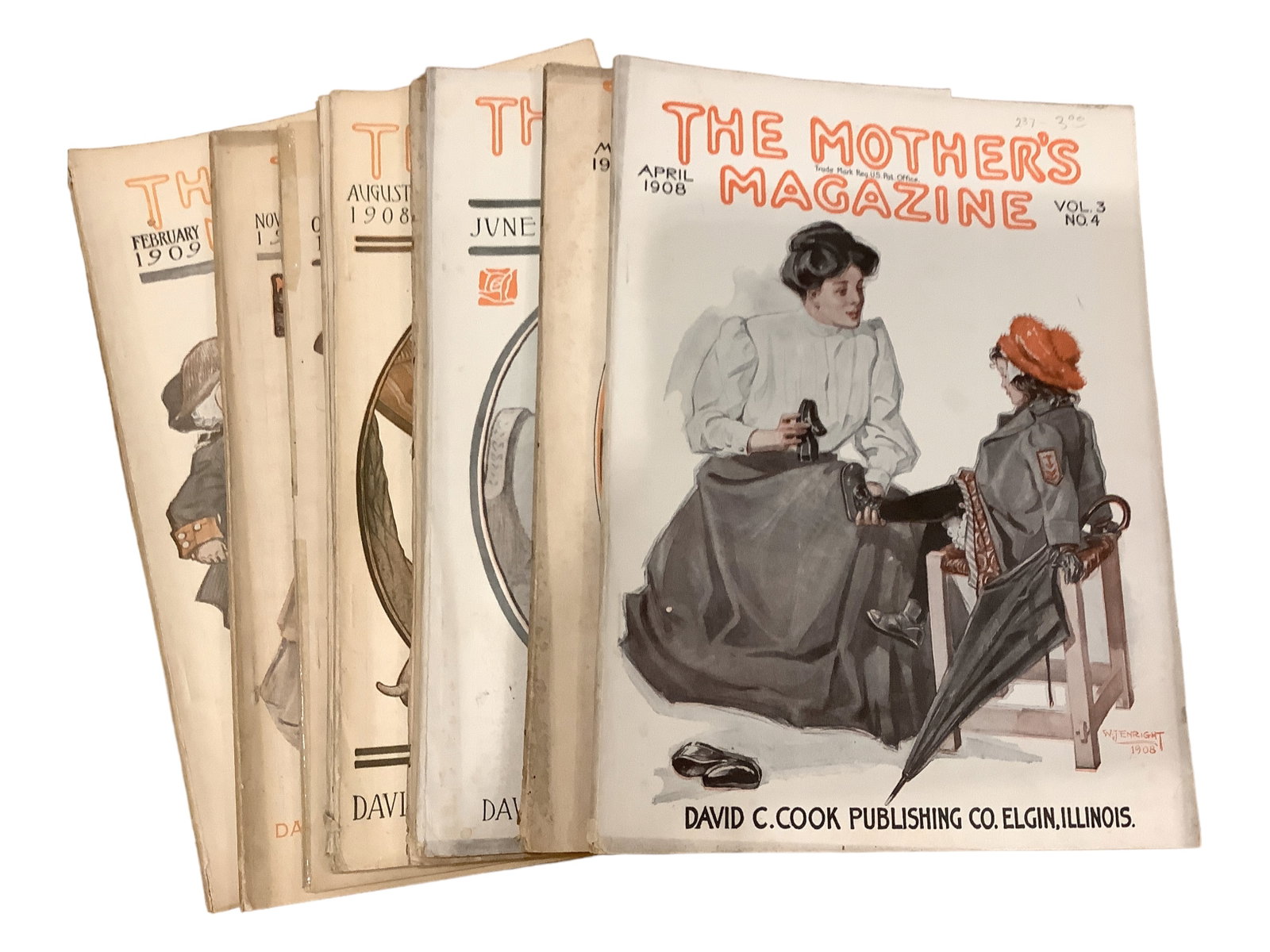 The Motherís Magazine: The Motherís Magazine 10 Motherís Magazine. 1908 to 1909.