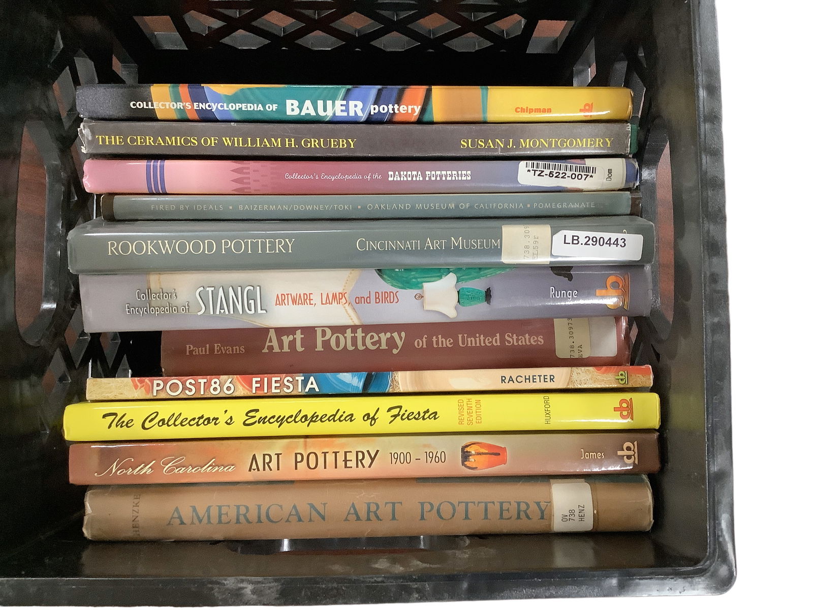 Assorted Pottery Books (1 of 1)