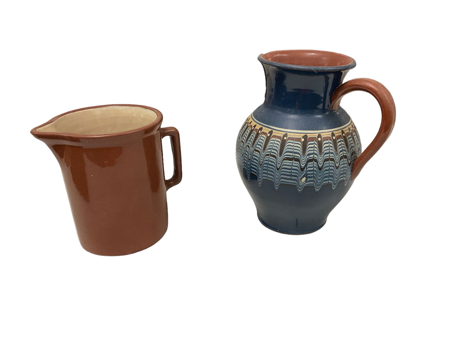 (2) Red Clay Pitchers (1 of 1)