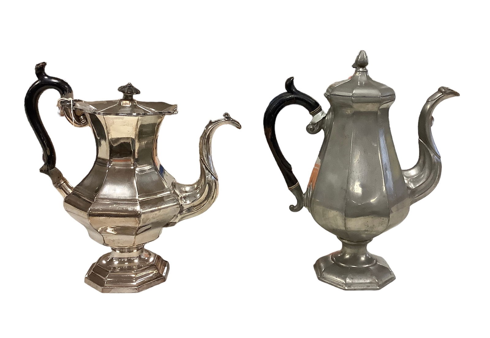 Silver-Plated Coffee Pots (1 of 3)