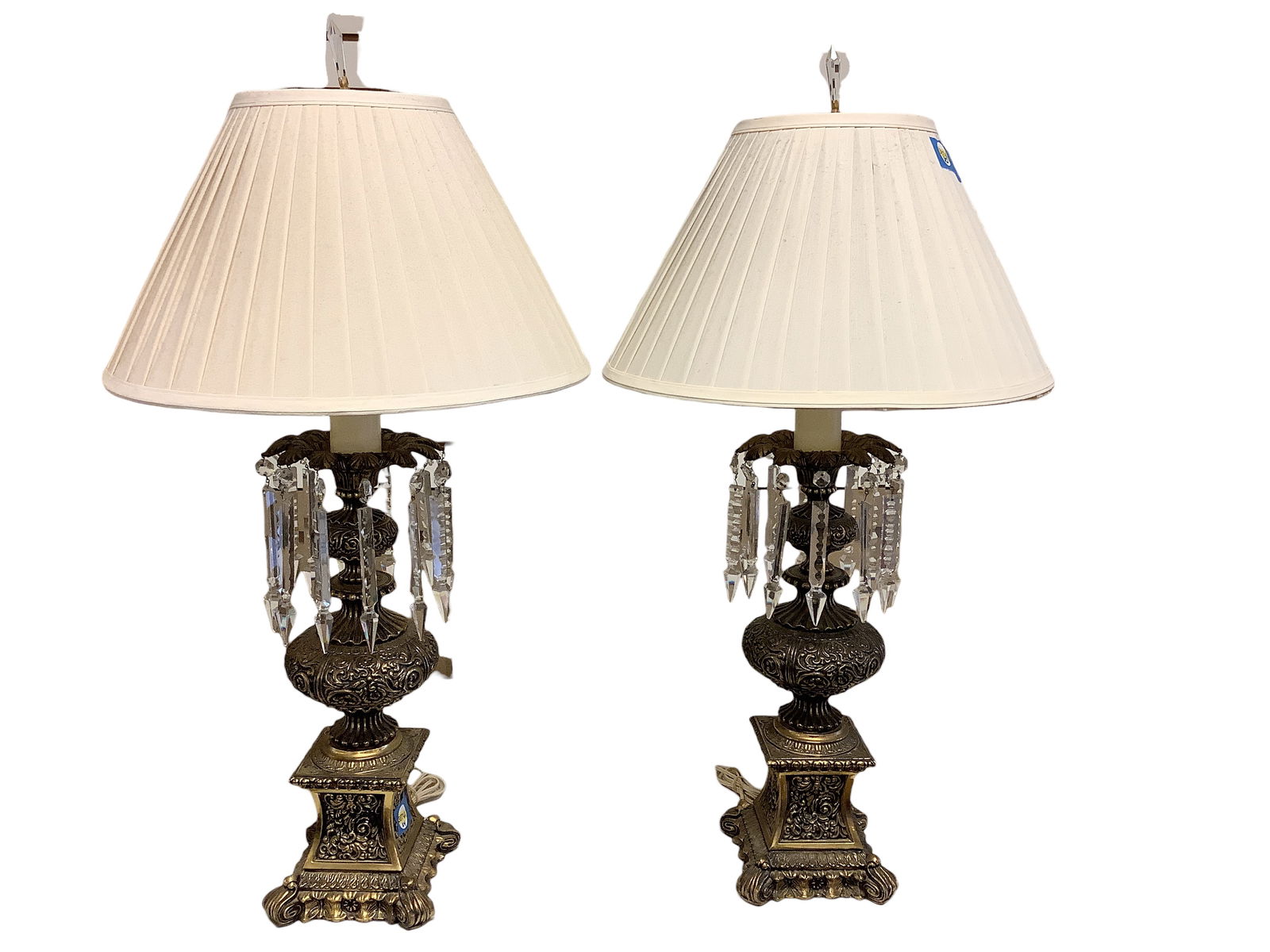 Vintage Pair of Hollywood Regency Style Lamps (1 of 7)