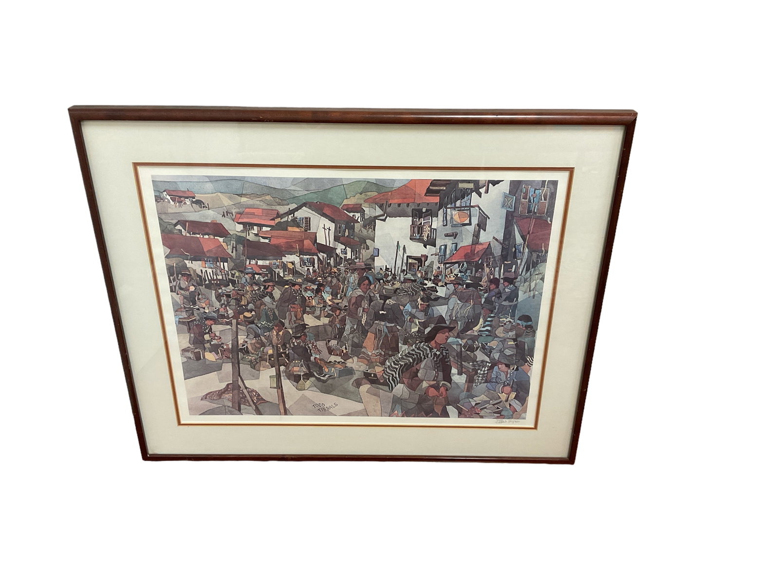 Todd Tibbals, , Print, 26 x 32 1/2 in. (66 x 82.6 cm.): Todd Tibbals Print Framed print with signature in lower right corner. 197/400 26 x 32 1/2 in. (66 x 82.6 cm.)