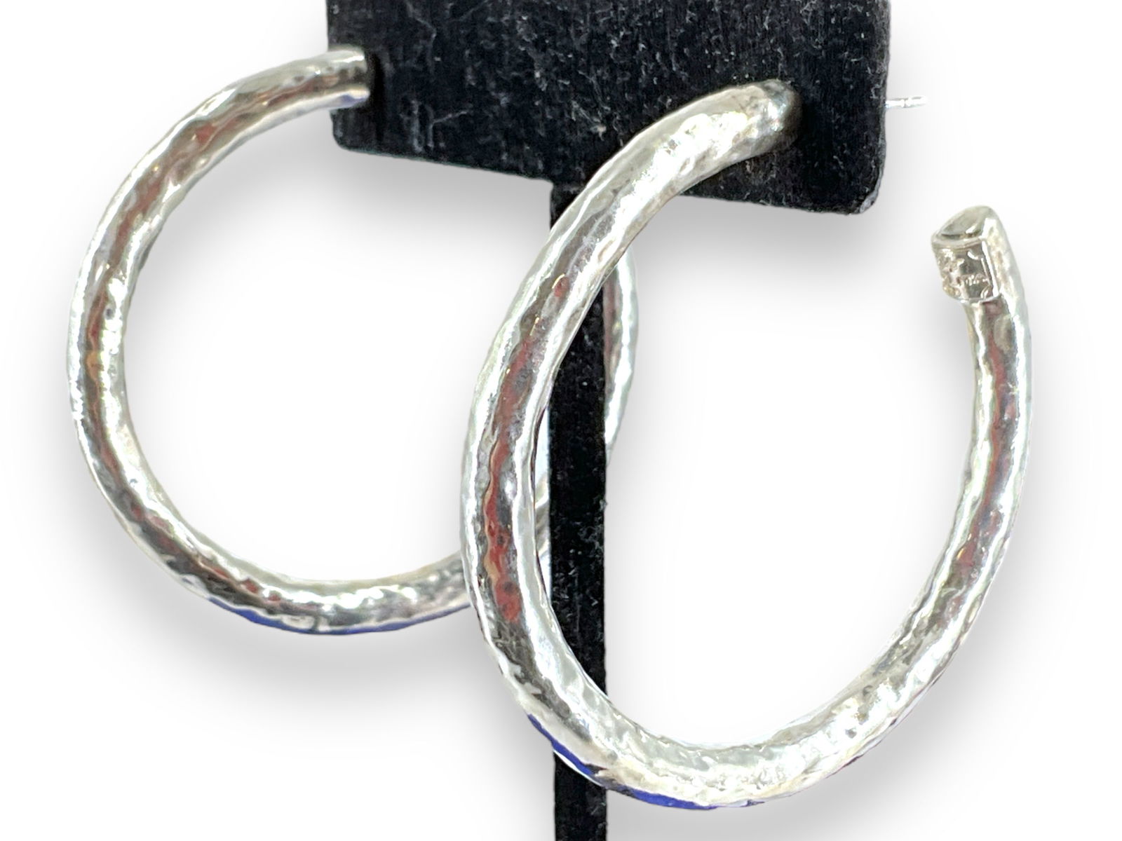 Ippolita Sterling Silver Earrings with Hammered Finish (1 of 6)