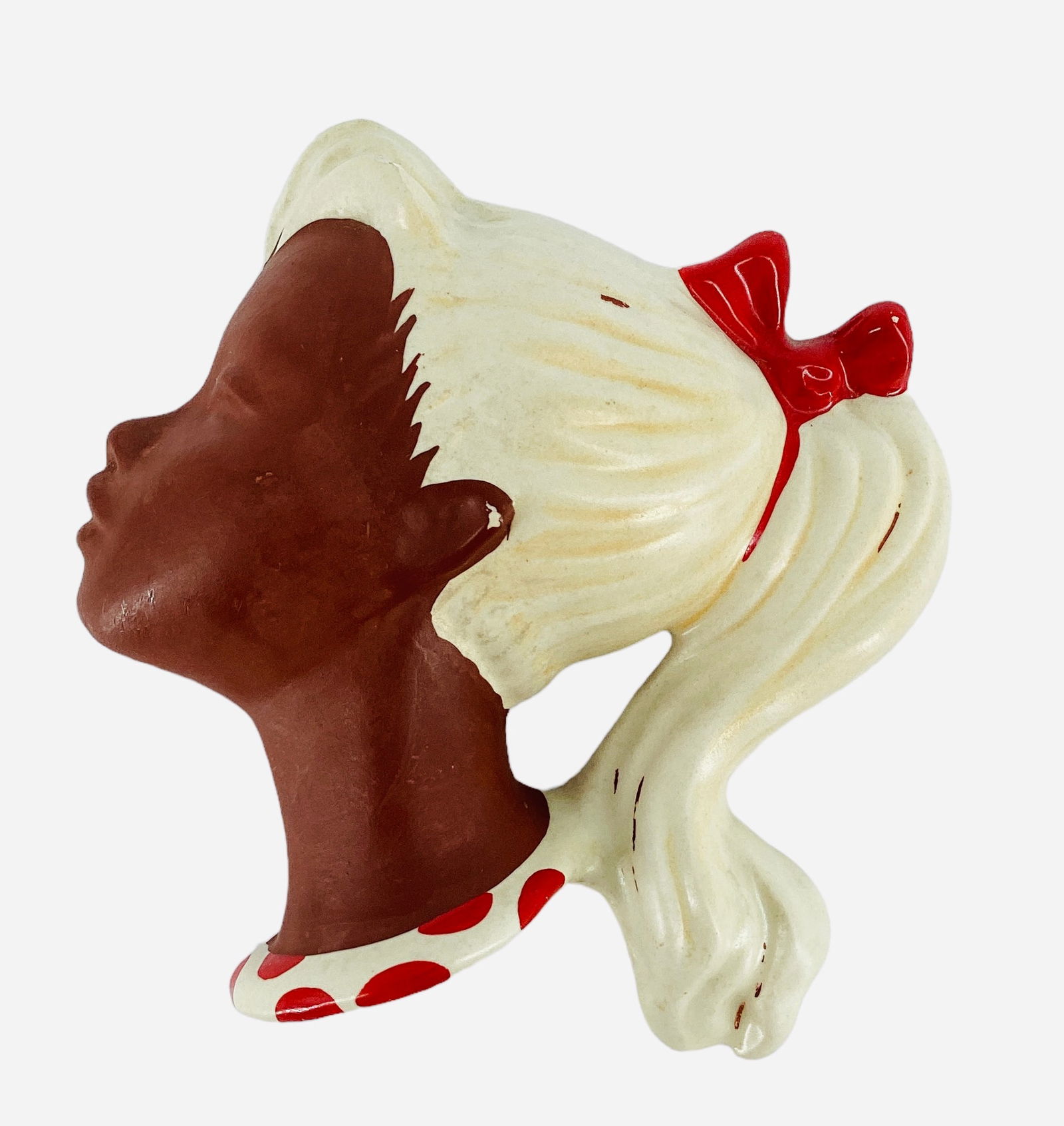 Mid-century "Bild Lilli" ceramic wall plaque. (1 of 3)