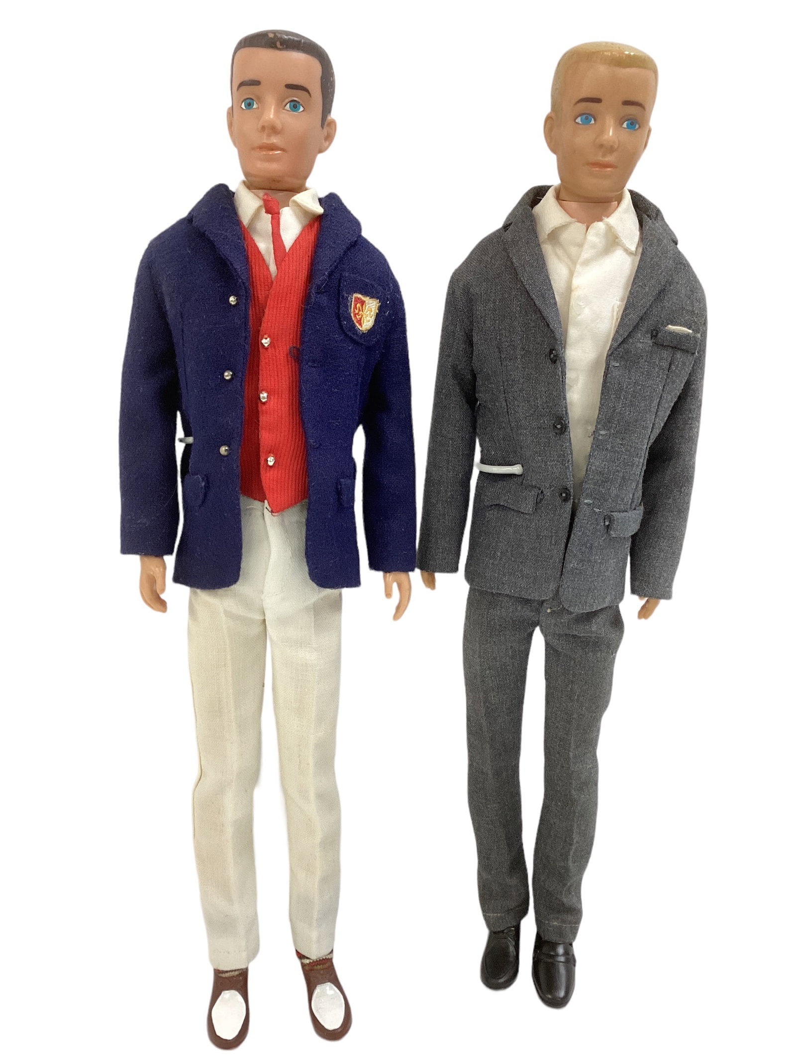 (2) Ken Dolls With Very Nice Vintage Outfits (1 of 3)
