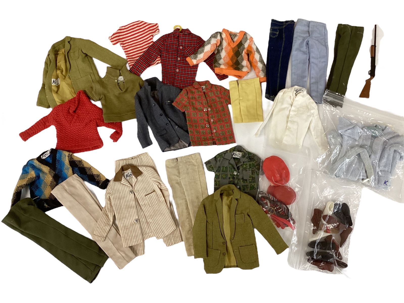 Assortment of Clothes, Accessories for Ken. (1 of 5)