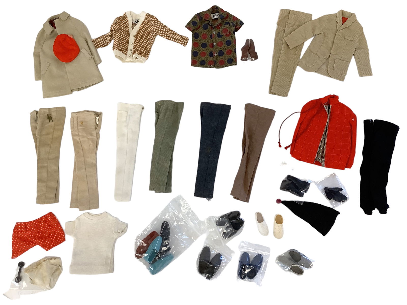 Assortment of Ken Clothes & Accessories (1 of 2)