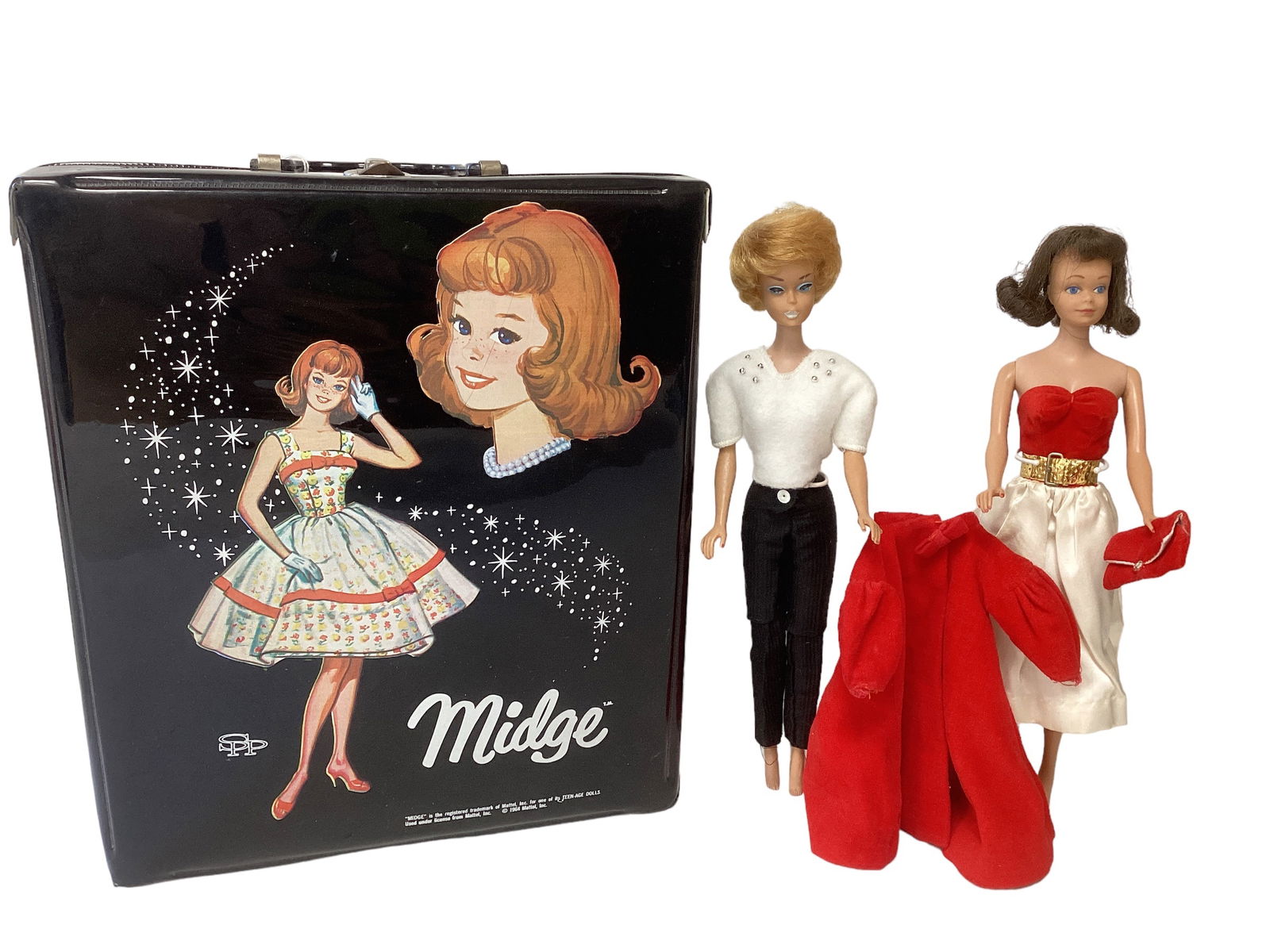 Bubblecut Barbie & Midge Doll with Case and Clothing (1 of 9)