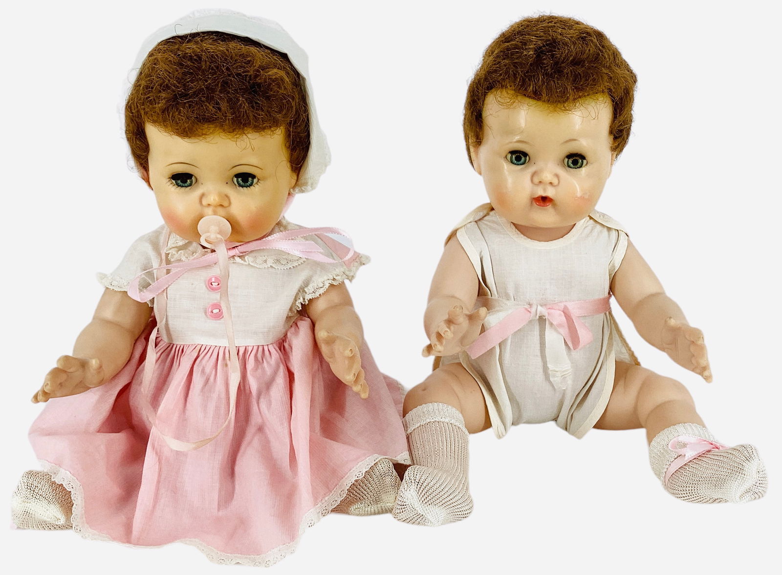 (2) American Character "Tiny Tears" dolls. (1 of 4)