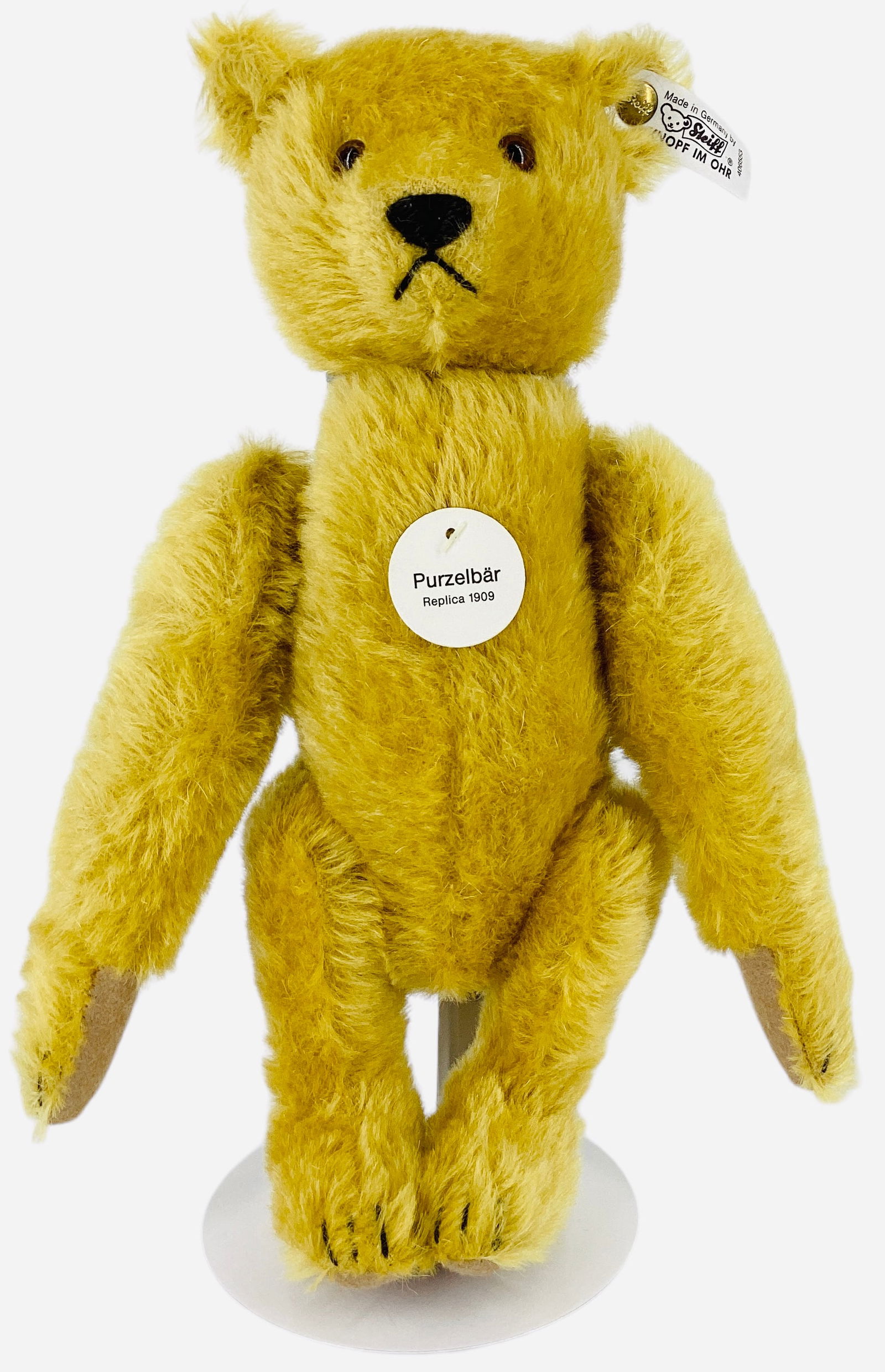 Steiff replica "Somersault Bear 1909". (1 of 3)