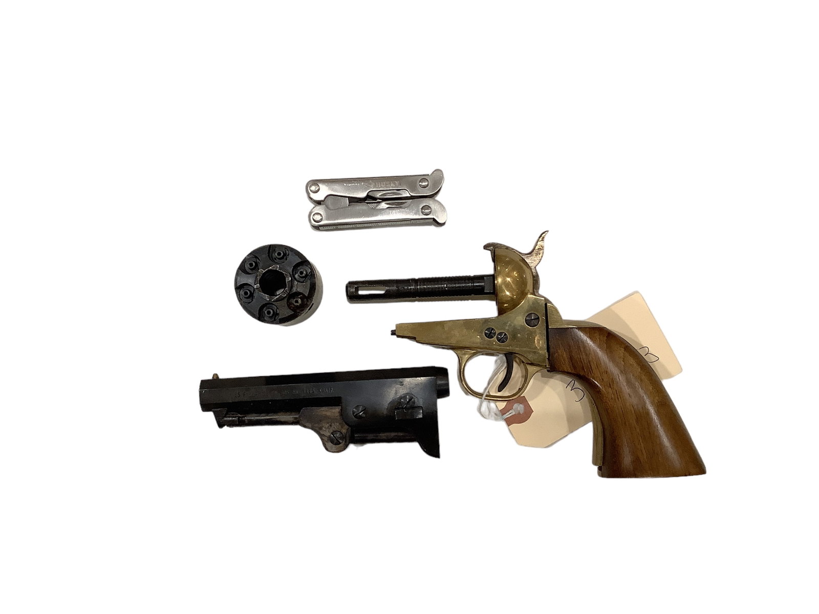 Hawes .63 caliber revolver SN: 104. ***** Does not need called in *******: Hawes .63 caliber revolver SN: 104. ***** Does not need called in ******* ***** Does not need called in ***** Be aware of additional charges as shipping restrictions require all handguns to ship via O