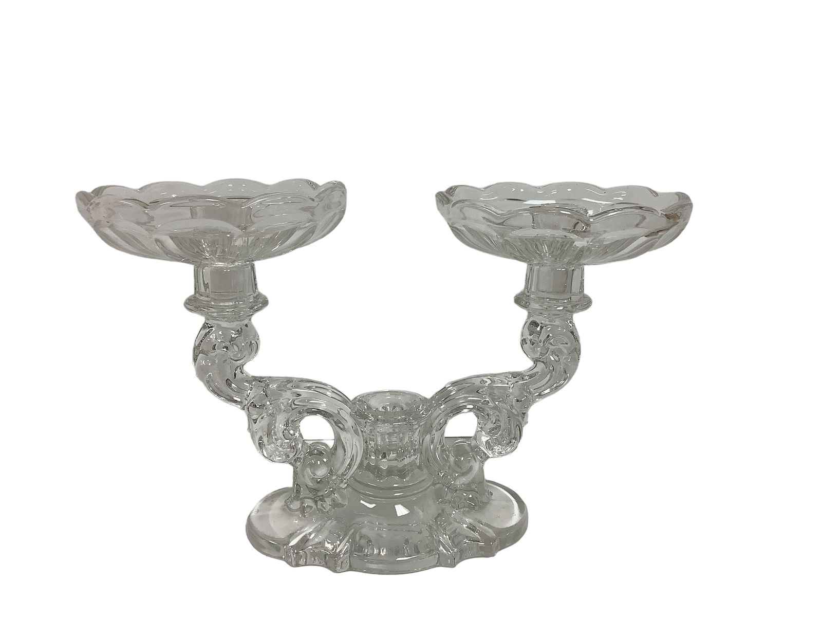 Heisey Candlesticks and Candle Holder (1 of 1)