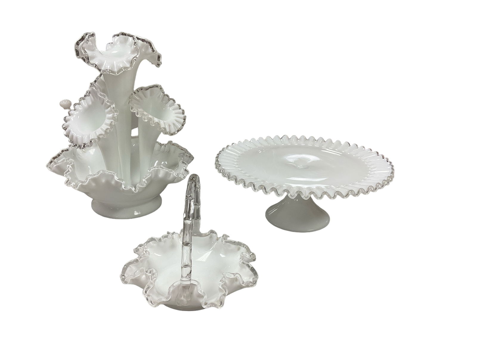 (3) Piece Vintage Fenton (1 of 1)