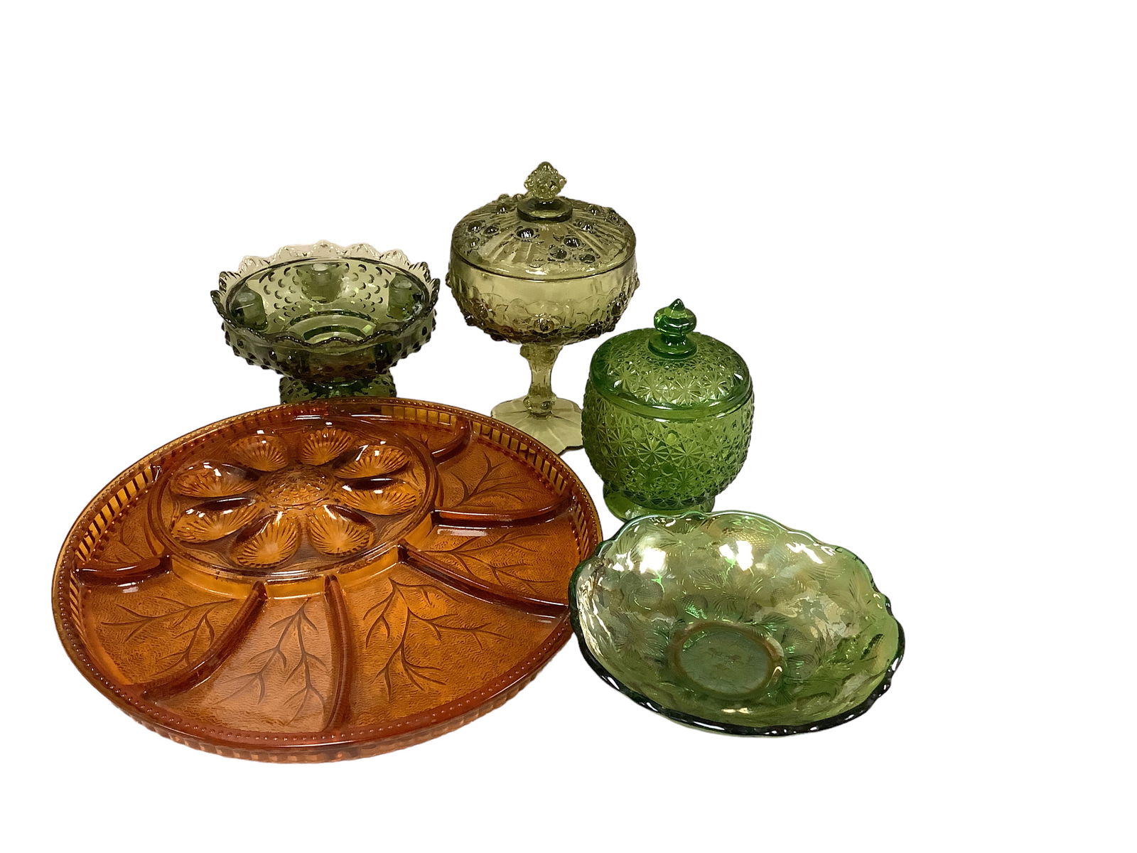 Glass Assortment, Including Fenton (1 of 6)