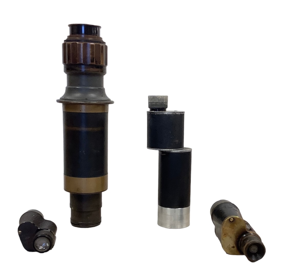 (4) Monoculars: (4) Monoculars 13, 9, 4.5, and 3.25 inches.