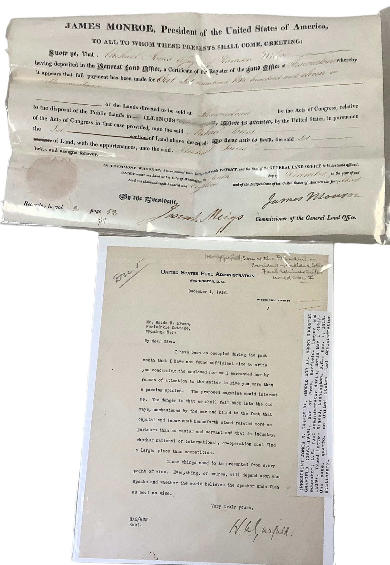 Antique Ephemera Land and Fuel (1 of 4)