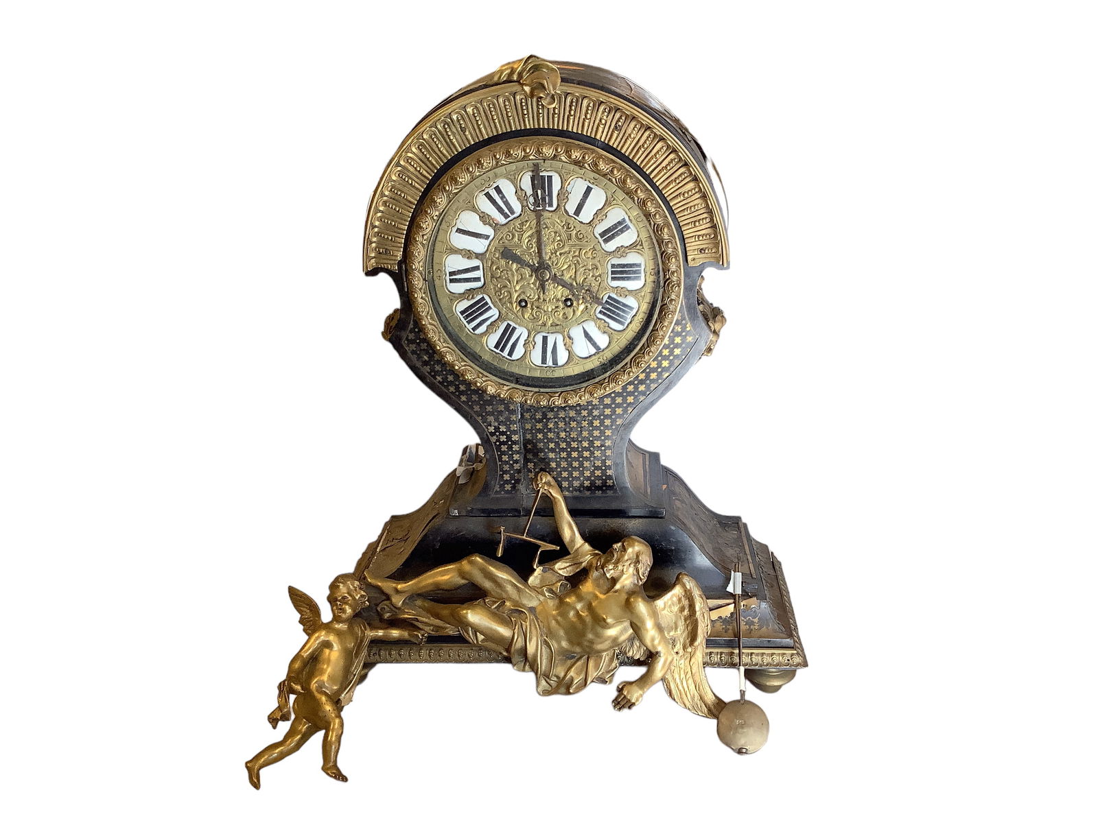 A Louis XIV Style Mantle Clock (1 of 10)