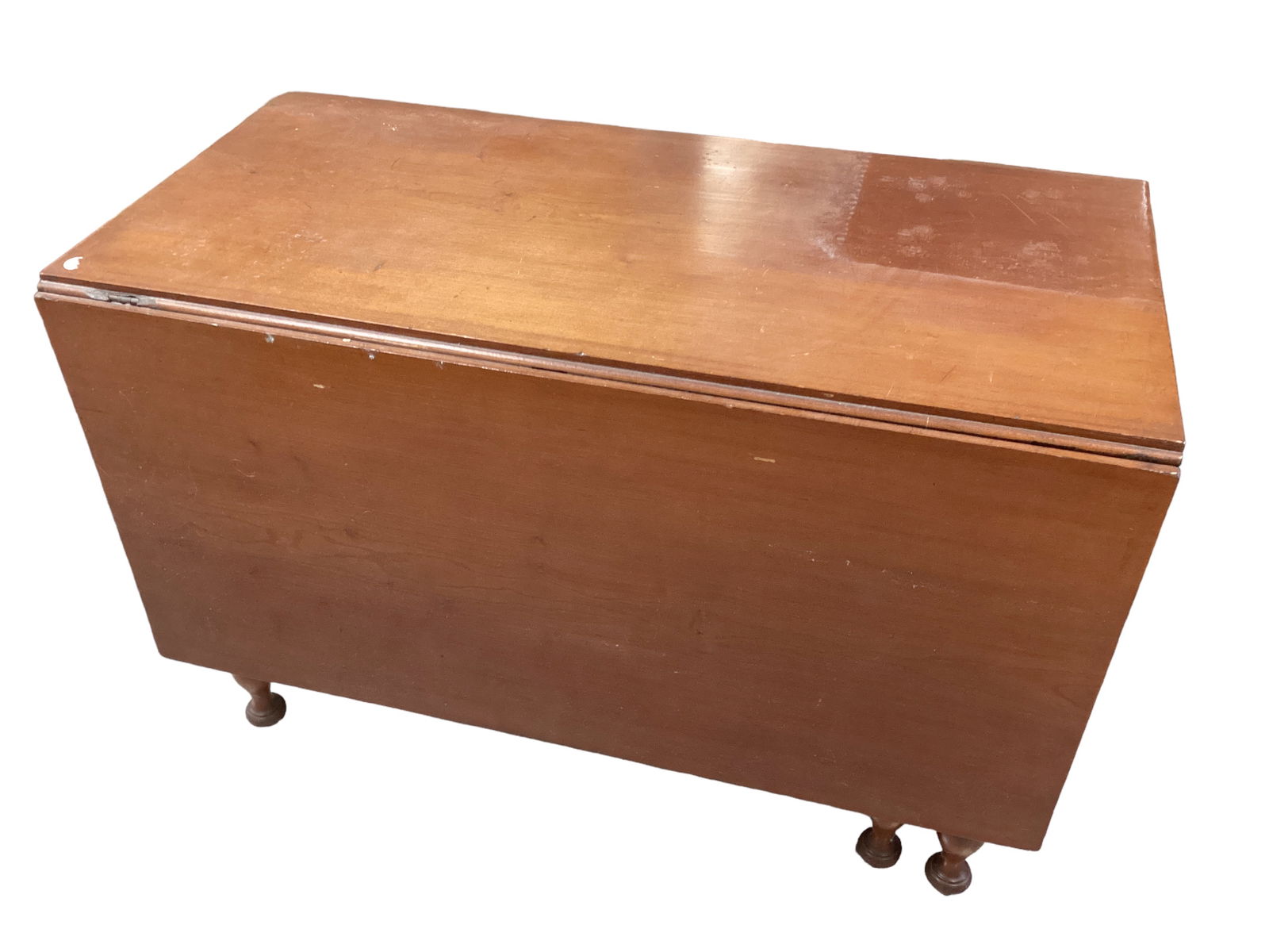 Cherry Drop Leaf Gate Leg Table 29" H x 44" W x 63 1/2" L (1 of 1)