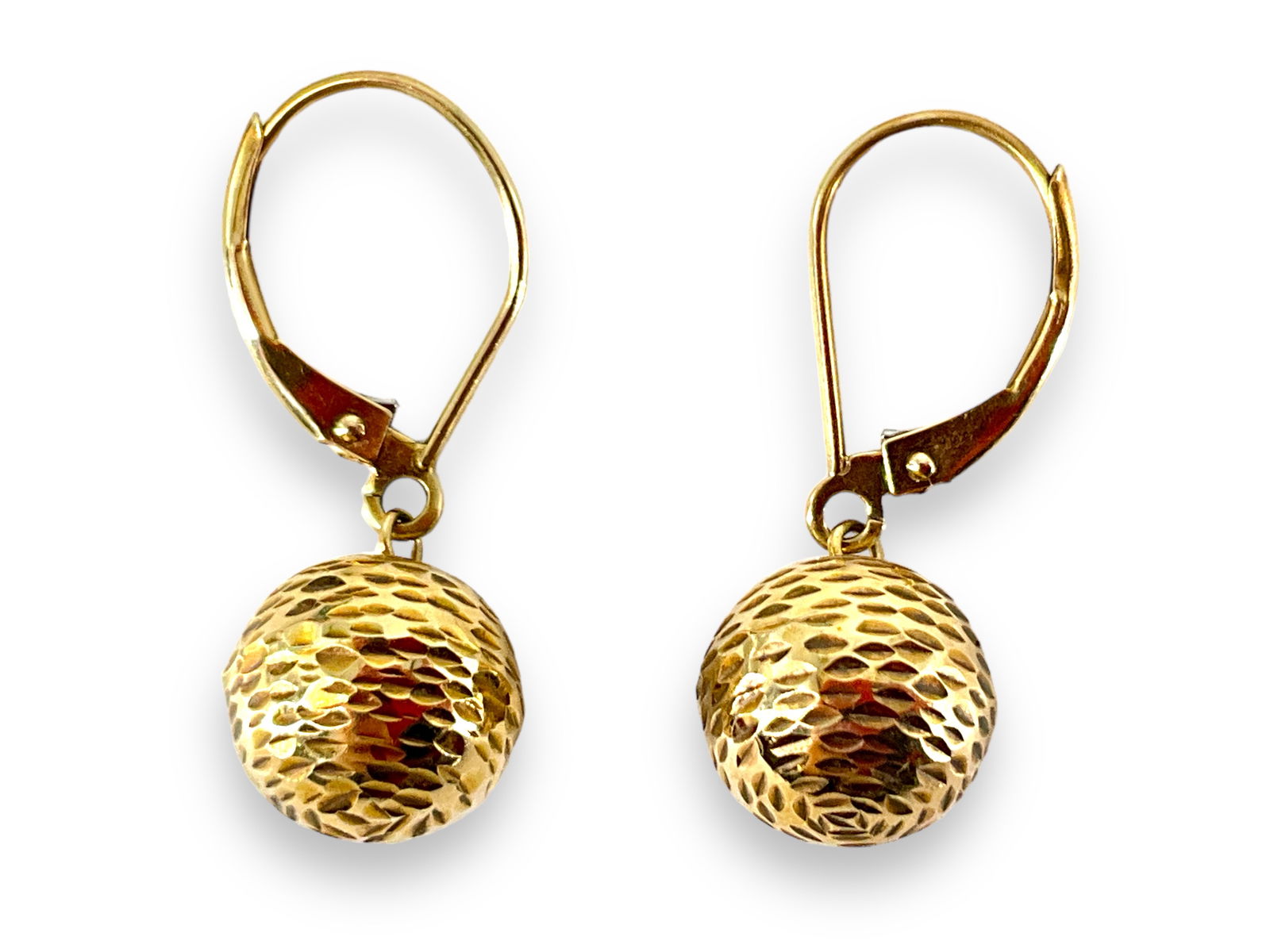 14kt Yellow Gold Dangle Earrings (1 of 3)