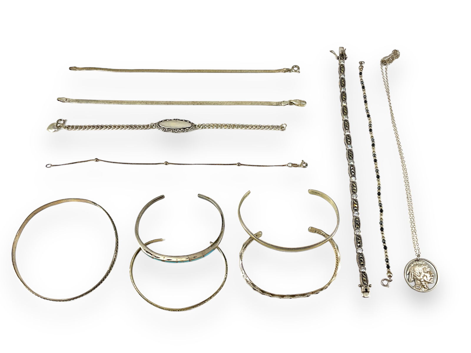 Assortment of Sterling Silver Accessories (1 of 8)
