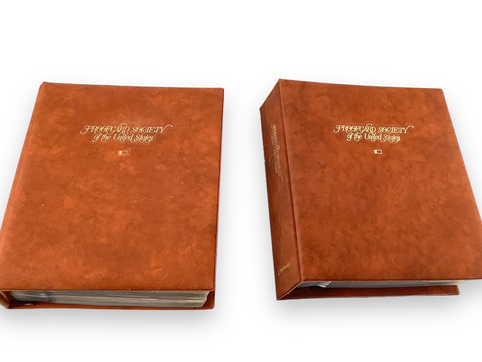 Two Proofcard Society Albums with Contents (1 of 4)