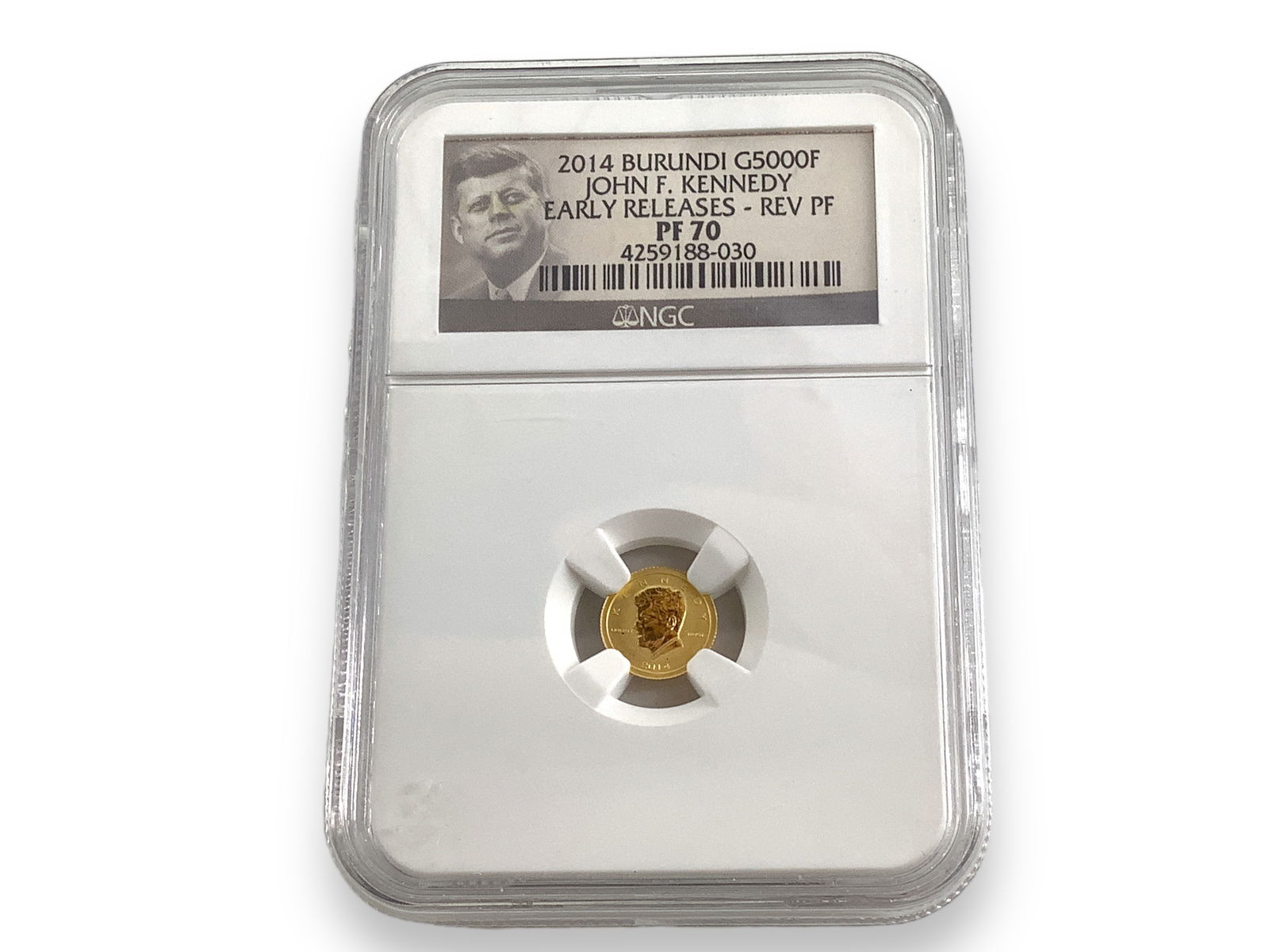 2014 Burundi 5000 Francs Gold Coin (1 of 2)