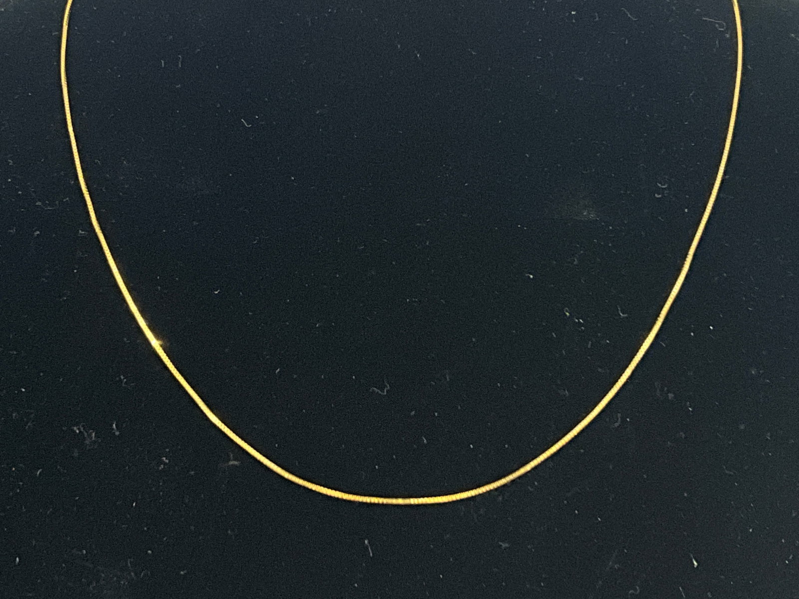 14kt Yellow Gold Box Chain: 14kt Yellow Gold Box Chain Measuring (18") in length, Italian made, stamped and tested with a spring ring clasp closure (1.2 grams tw).